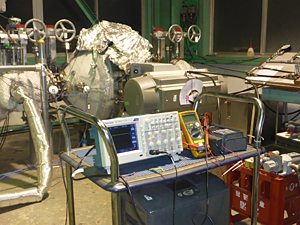 High-temperature fluid testing equipment